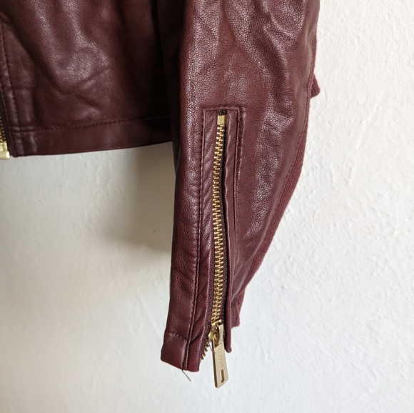 Kenneth Cole reaction Women's Faux Leather jacket - Picture 7 of 9